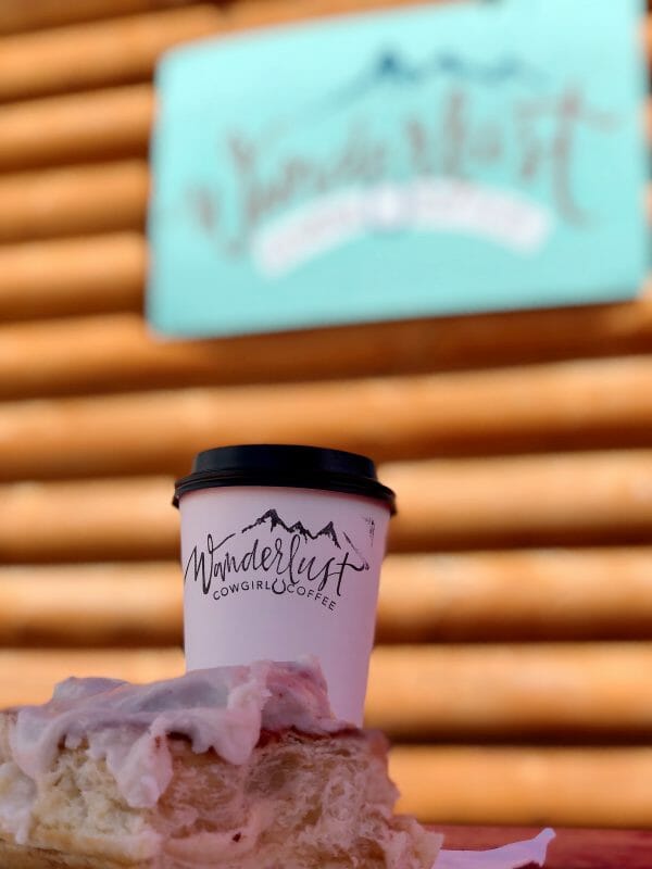 Coffeeshop and pastries near Bryce Canyon