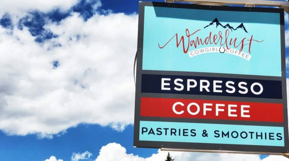 Wanderlust Cowgirl Coffeeshop near Bryce Canyon