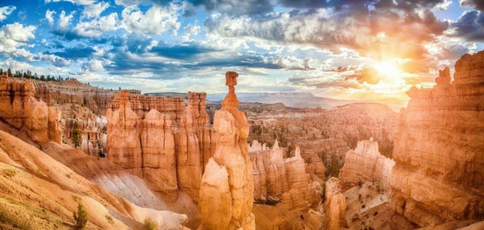 Best hikes for the sunset at Bryce Canyon